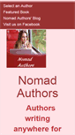 Mobile Screenshot of nomadauthors.com